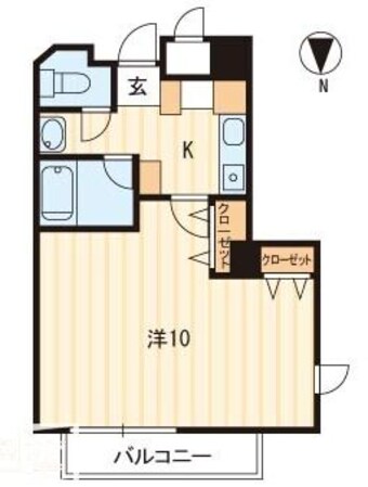 ソレアード古新町の物件間取画像